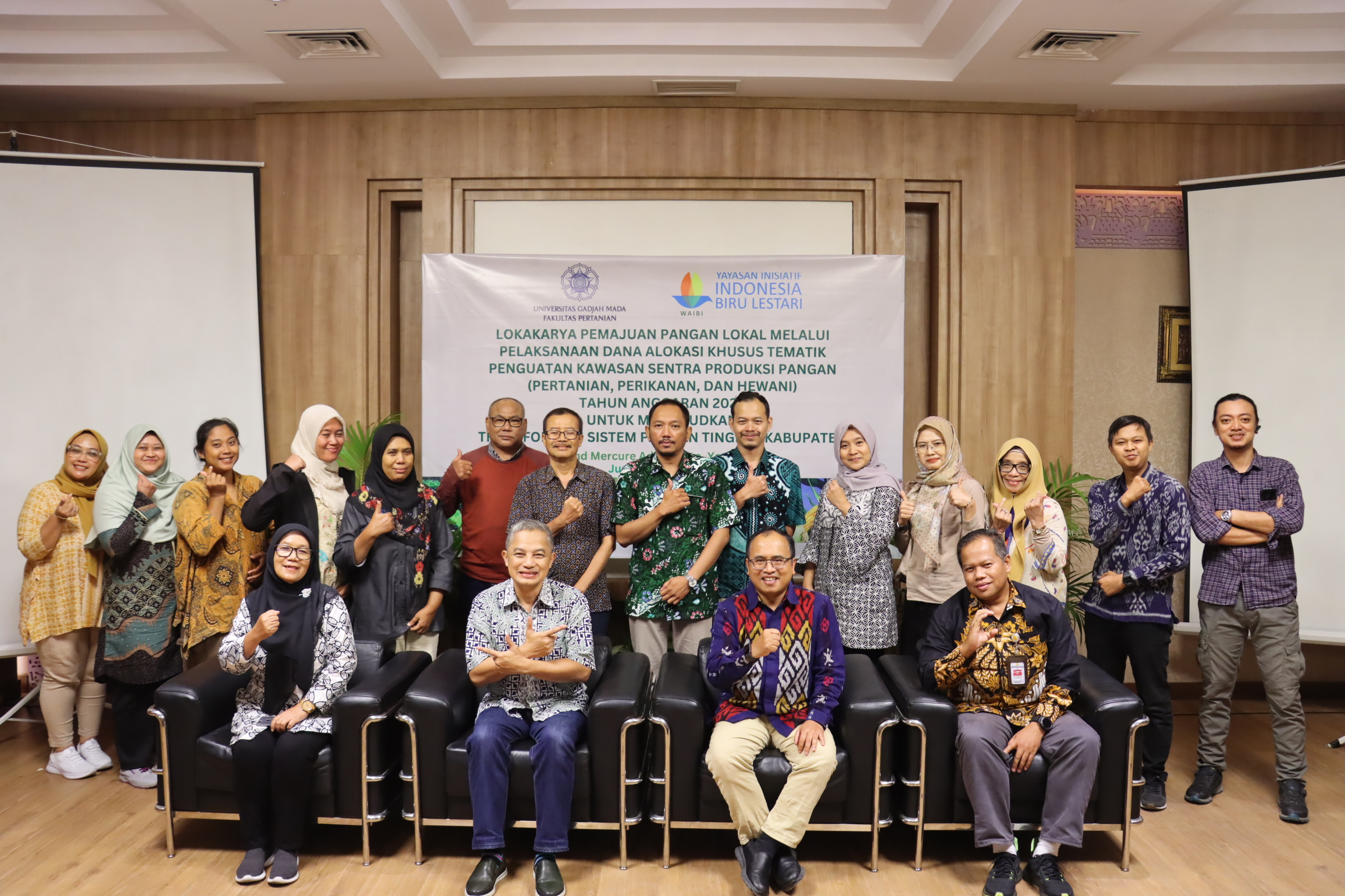 Lokakarya Pemajuan Pangan Lokal Melalui Pelaksanaan Dana Alokasi Khusus Tematik Penguatan Kawasan Sentra Produksi Pangan (Pertanian, Perikanan dan Hewani) Tahun Anggaran 2024 Untuk Mewujudkan Transformasi Sistem Pangan Tingkat Kabupaten